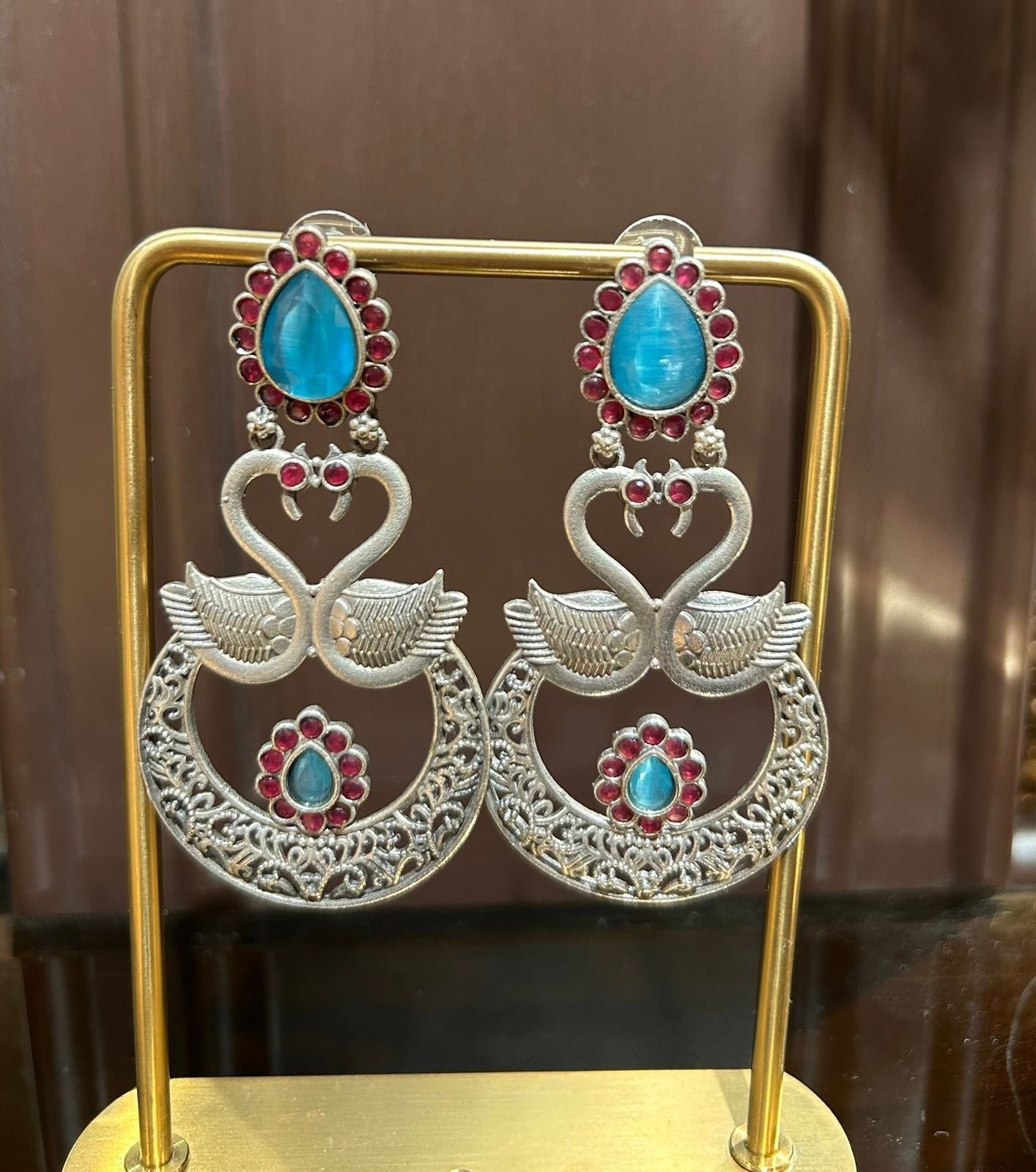 Hamsika Chandbalis (Sky Blue)