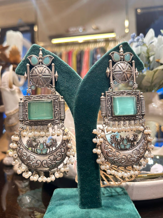 Aarash Earrings (Turquoise)