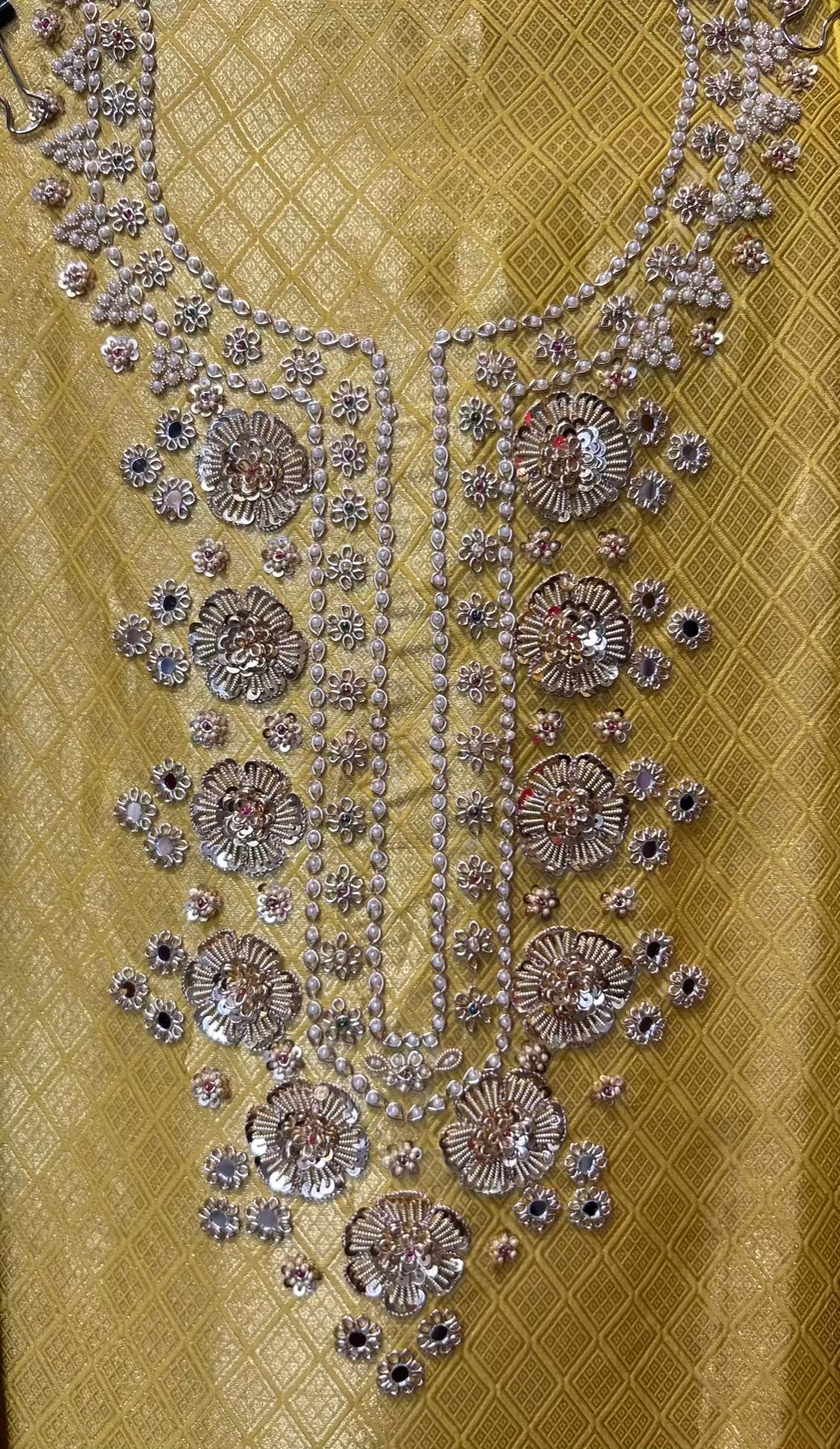 Sabeira Organza Suit (Yellow)