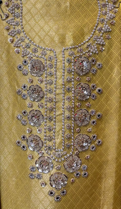 Sabeira Organza Suit (Yellow)