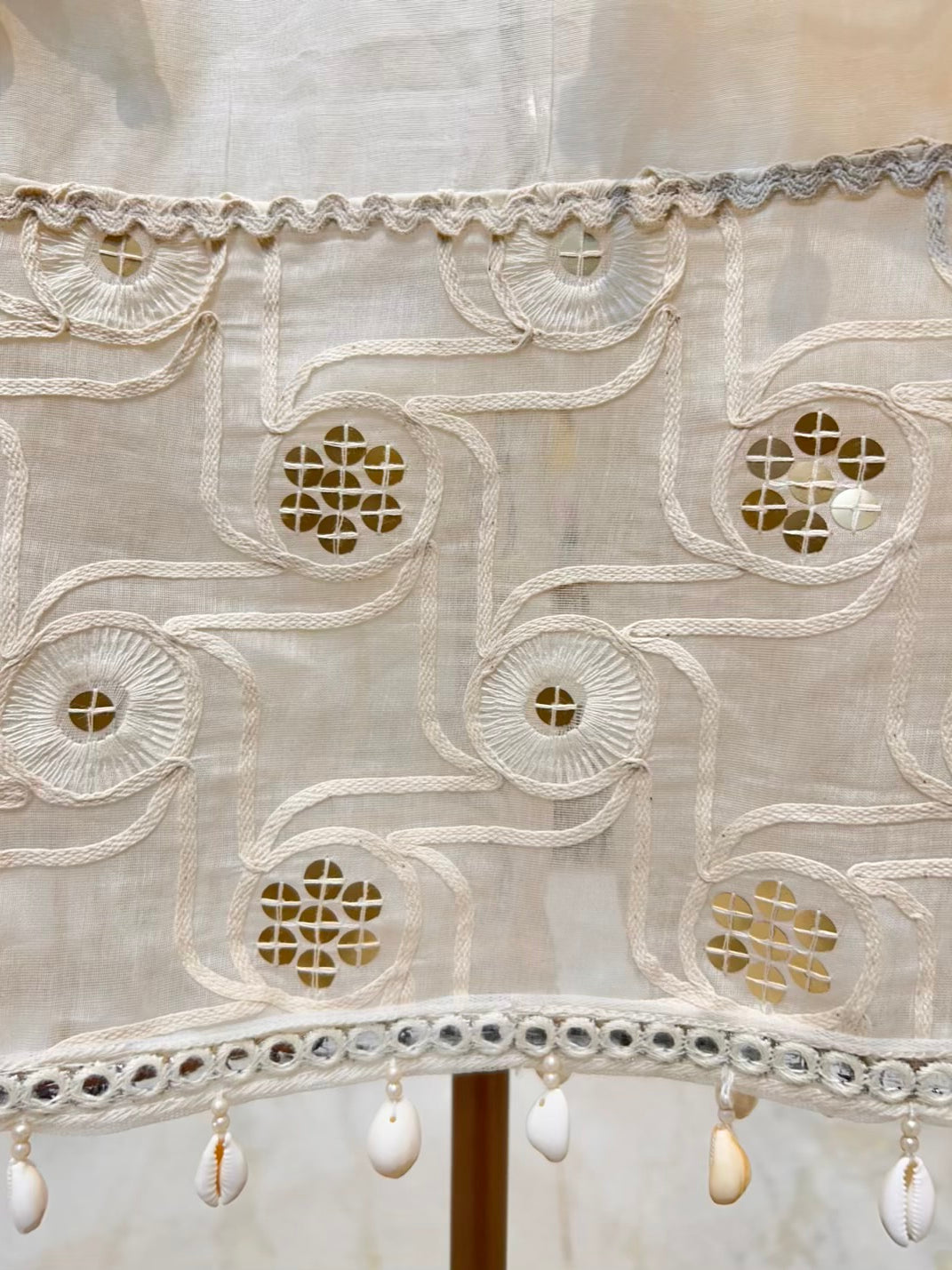 Zehra Dori Sequin Chanderi Suit