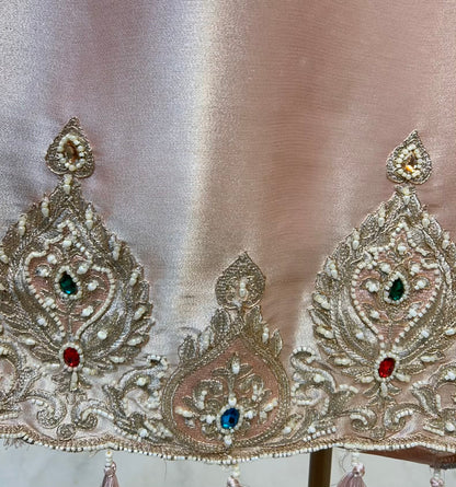 Zehraani Élan Suit (Peach)