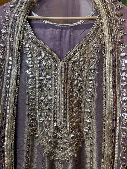 Amaira-é-Noor Anarkali (Lavender)