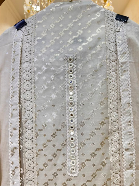 Aelyra Mirror Lace Suit