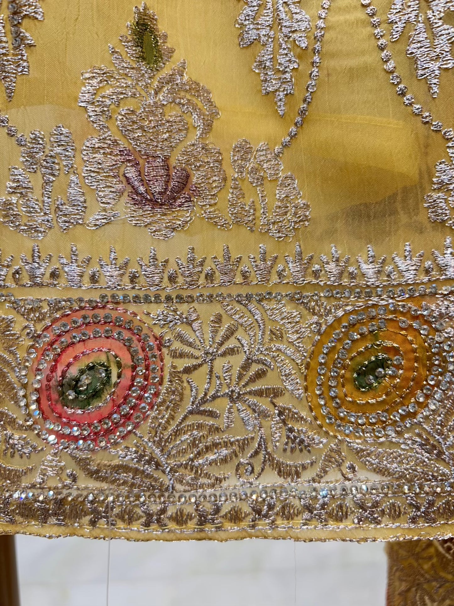 Sahiba Chiffon Grace Suit (Yellow)