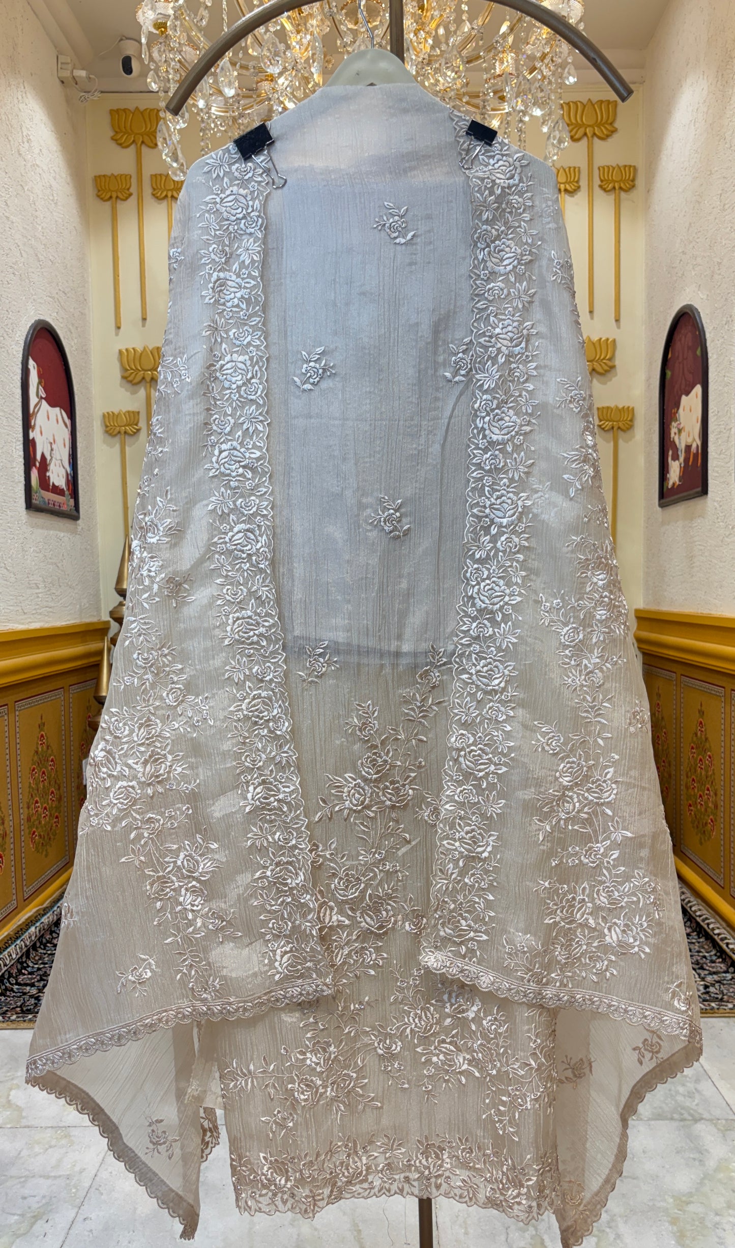 Sehaj Festive Tissue Suit