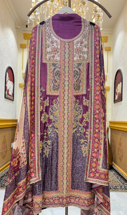 Elanira Crepe Suit