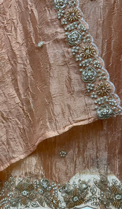 Eshira Handwork Suit (Peach)