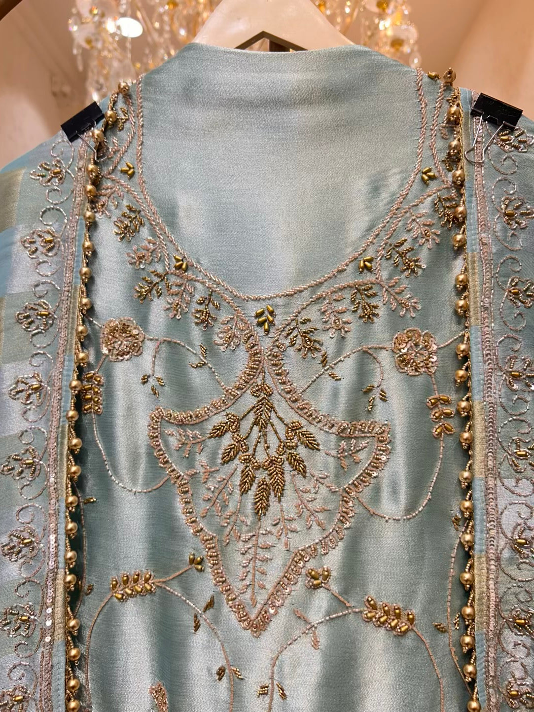 Ayleen Shimmer Noor Suit (Green)