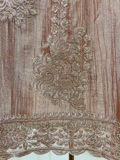 Zivara Crystal Élan Suit (Onion Pink)