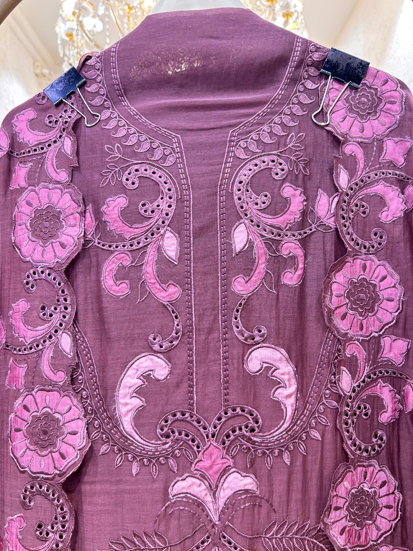 Gulposh Appliqué Suit