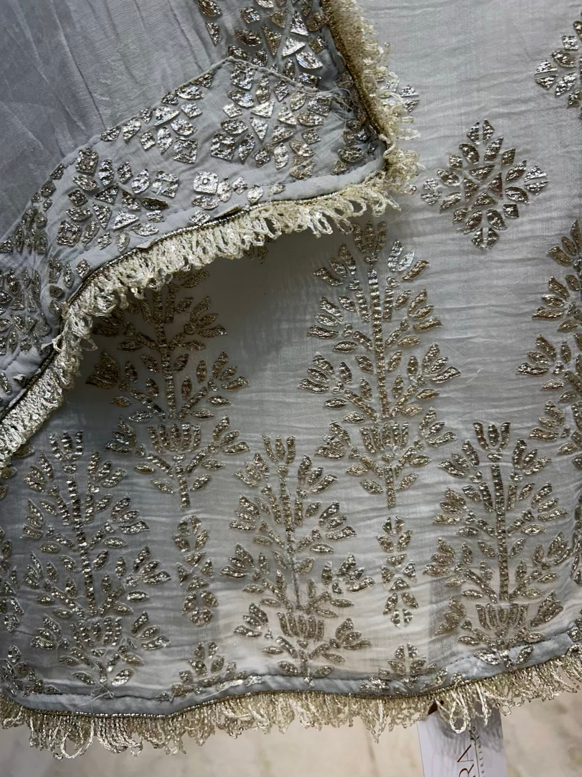Arezya Mul Kinari Suit (Light Blue)