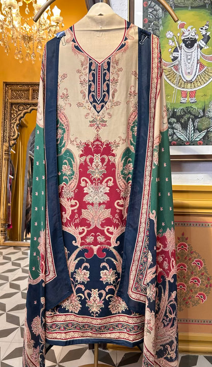 Pashvani Digital Suit (Blue)