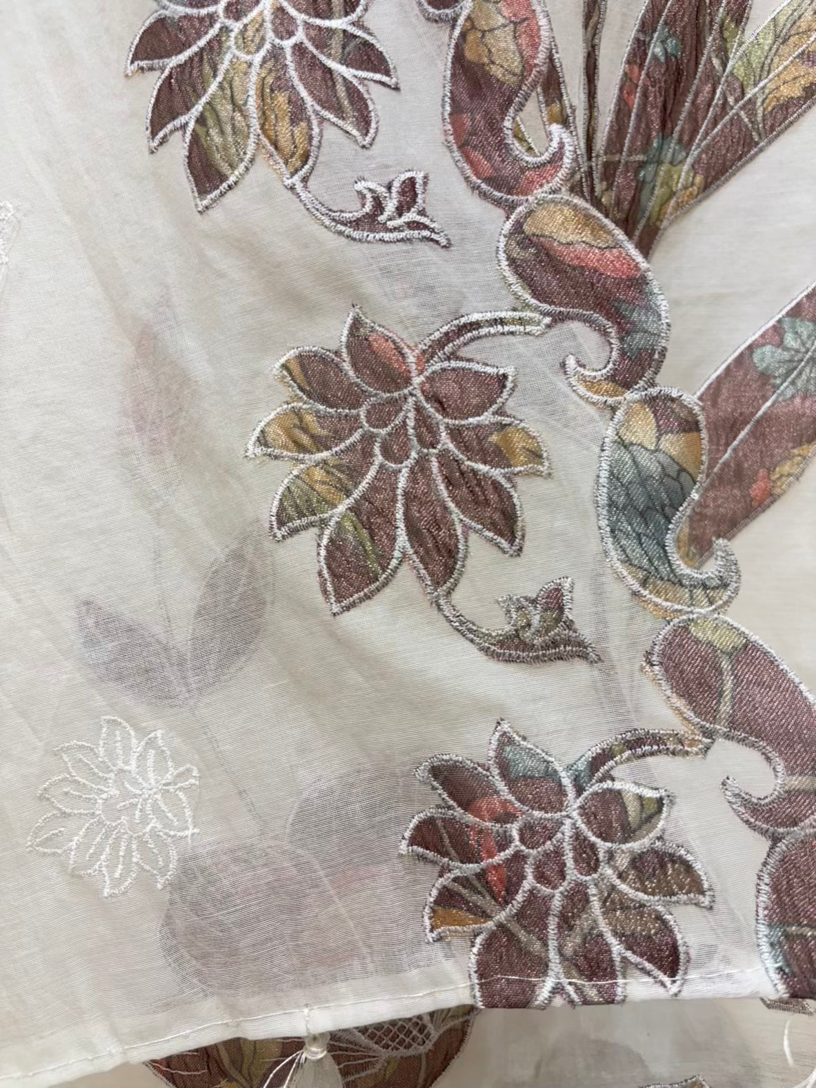 Noorza Appliqué Chanderi Suit