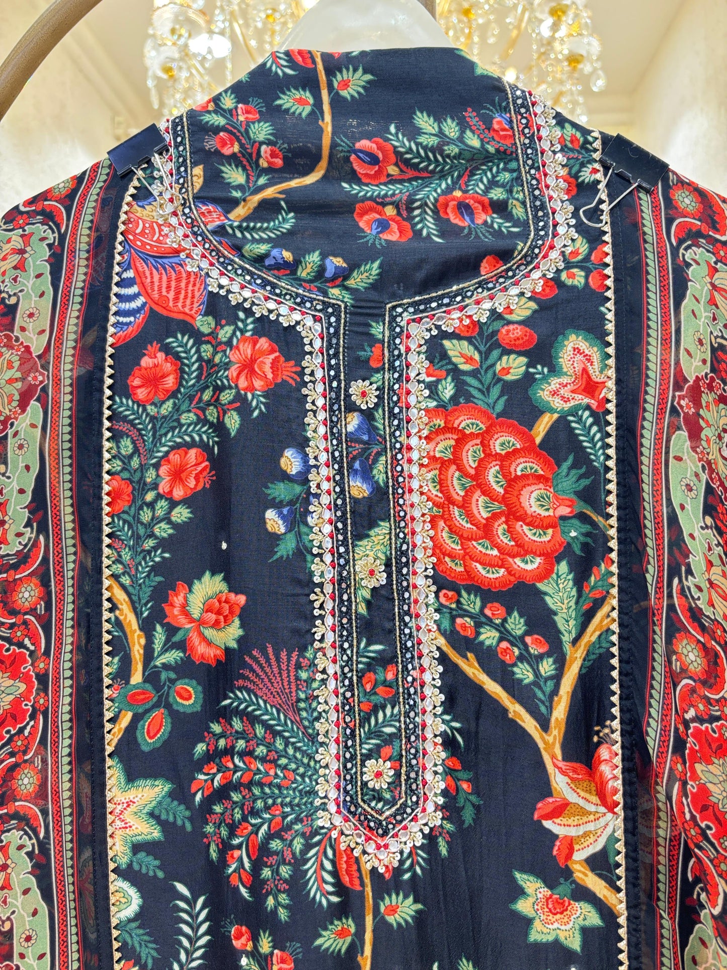 Tvesha Printed Muslin Suit