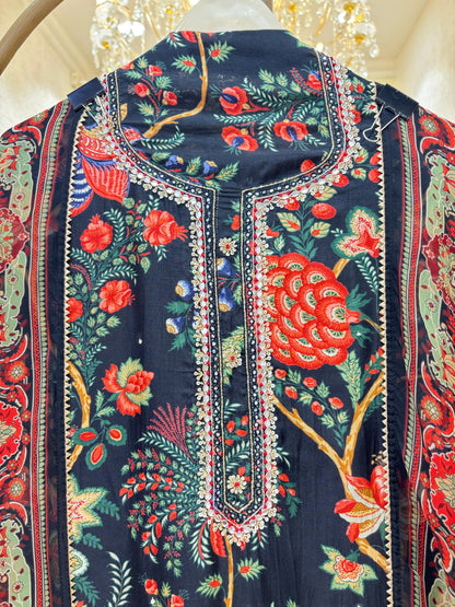 Tvesha Printed Muslin Suit