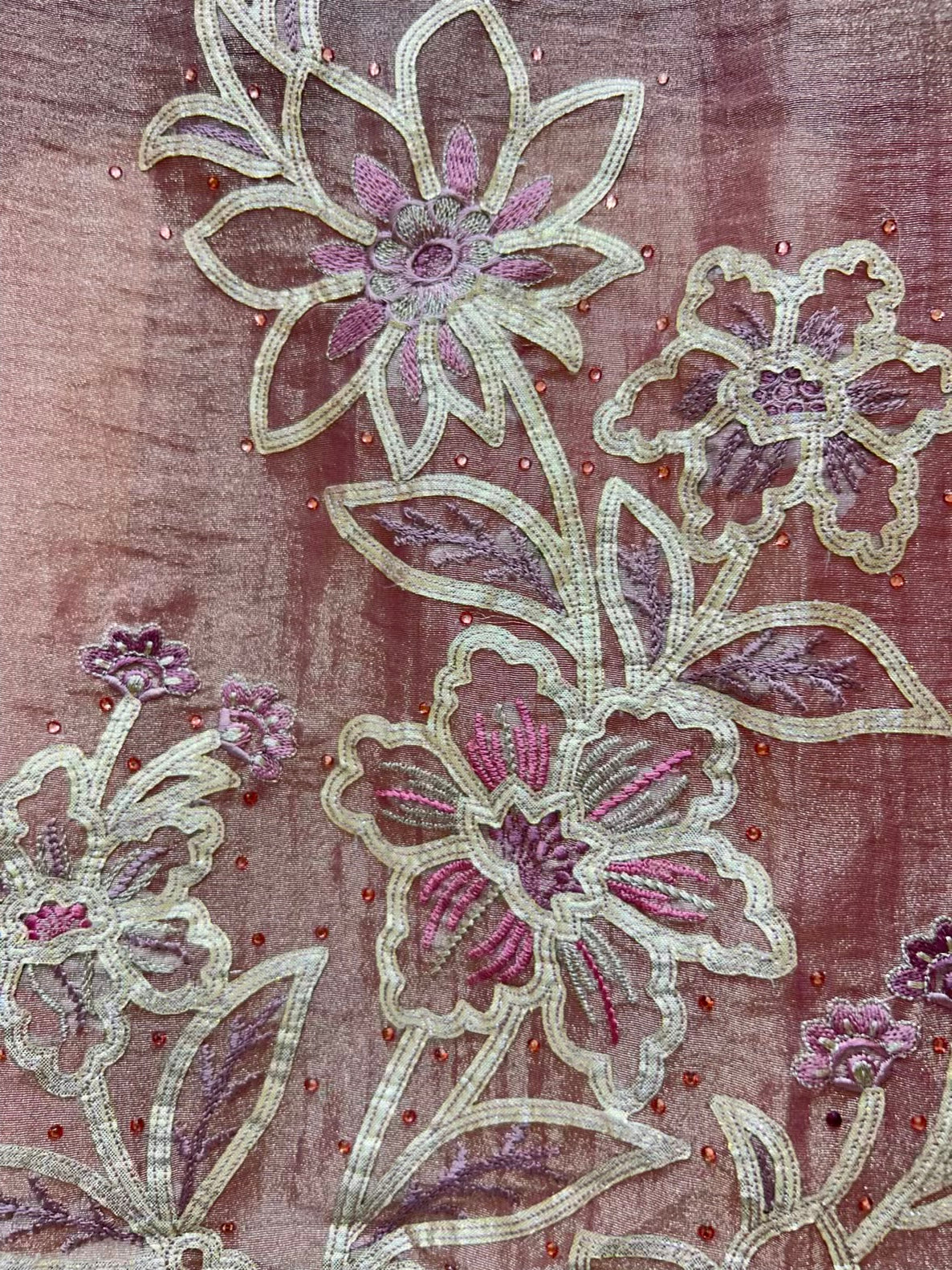 Amayra Gota Shringaar Suit (Wine)