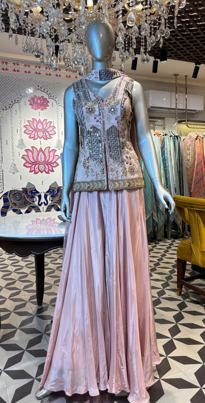 Tavishaé Crepe Sharara Set