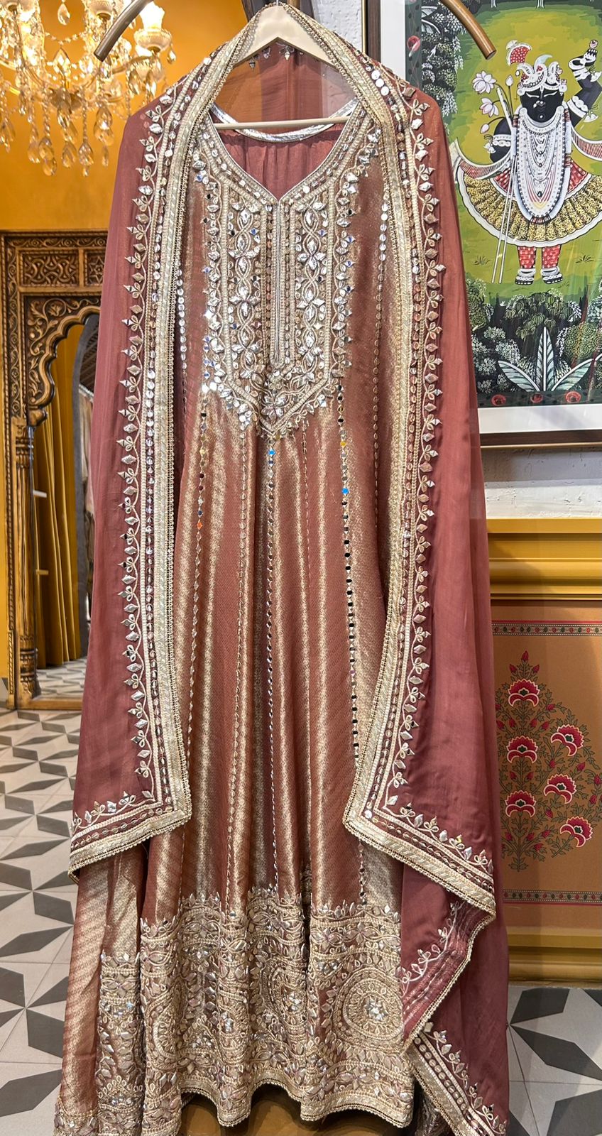 Amaira-é-Noor Anarkali (Rust)