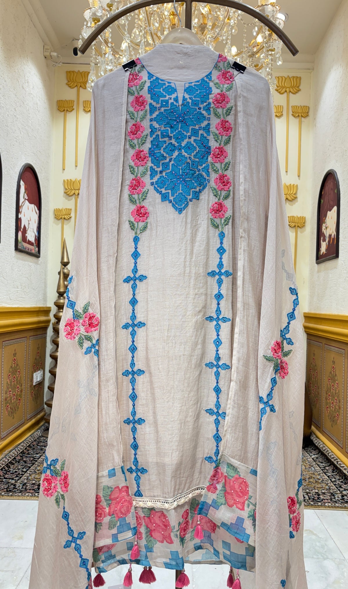 Anvitha Mul Chanderi Suit