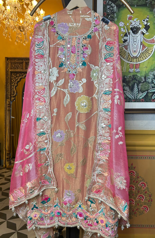 Jhalar-e-Noor (Peach)