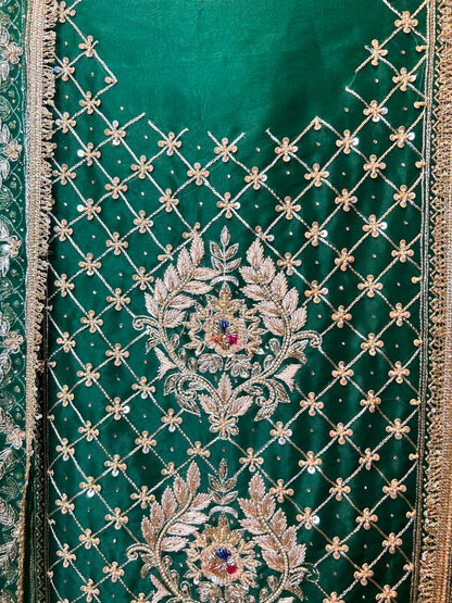 Ruhmehar Organza Suit