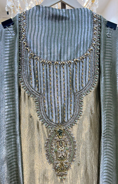 Chandzari Organza Suit