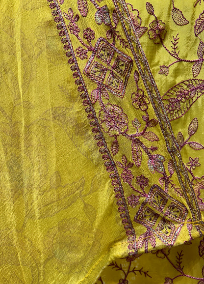 Aarifa Threadveil Suit (Mustard)