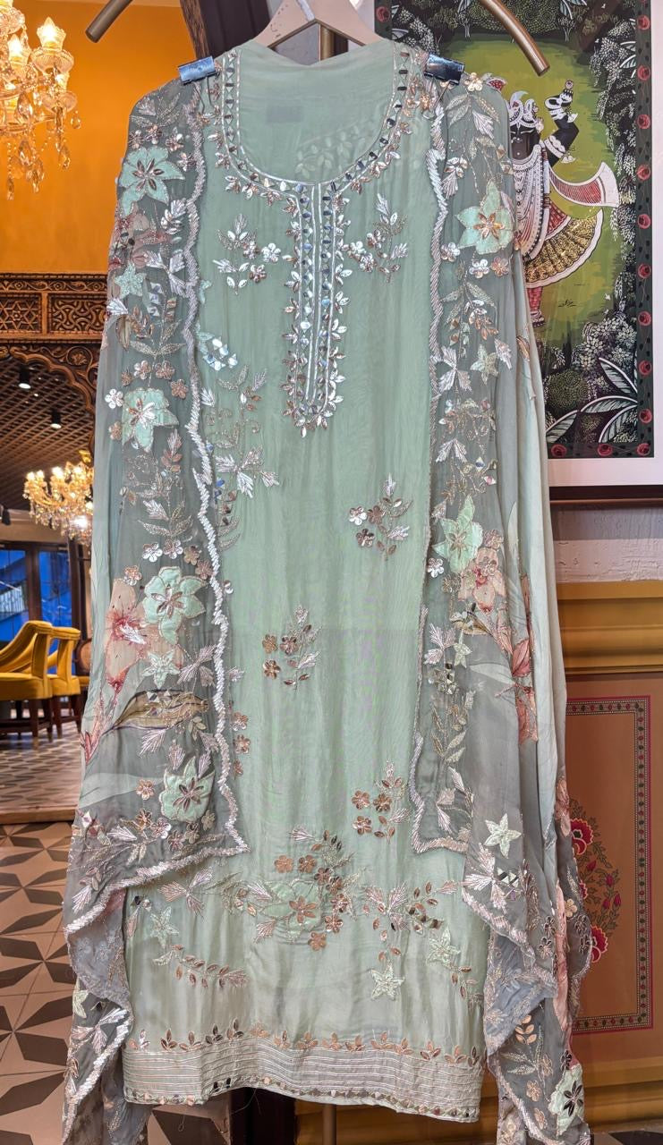 Sunhehri Nazakat (Green)