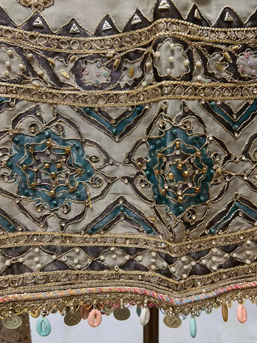 Zehryn Coin Lace Shimmer Suit