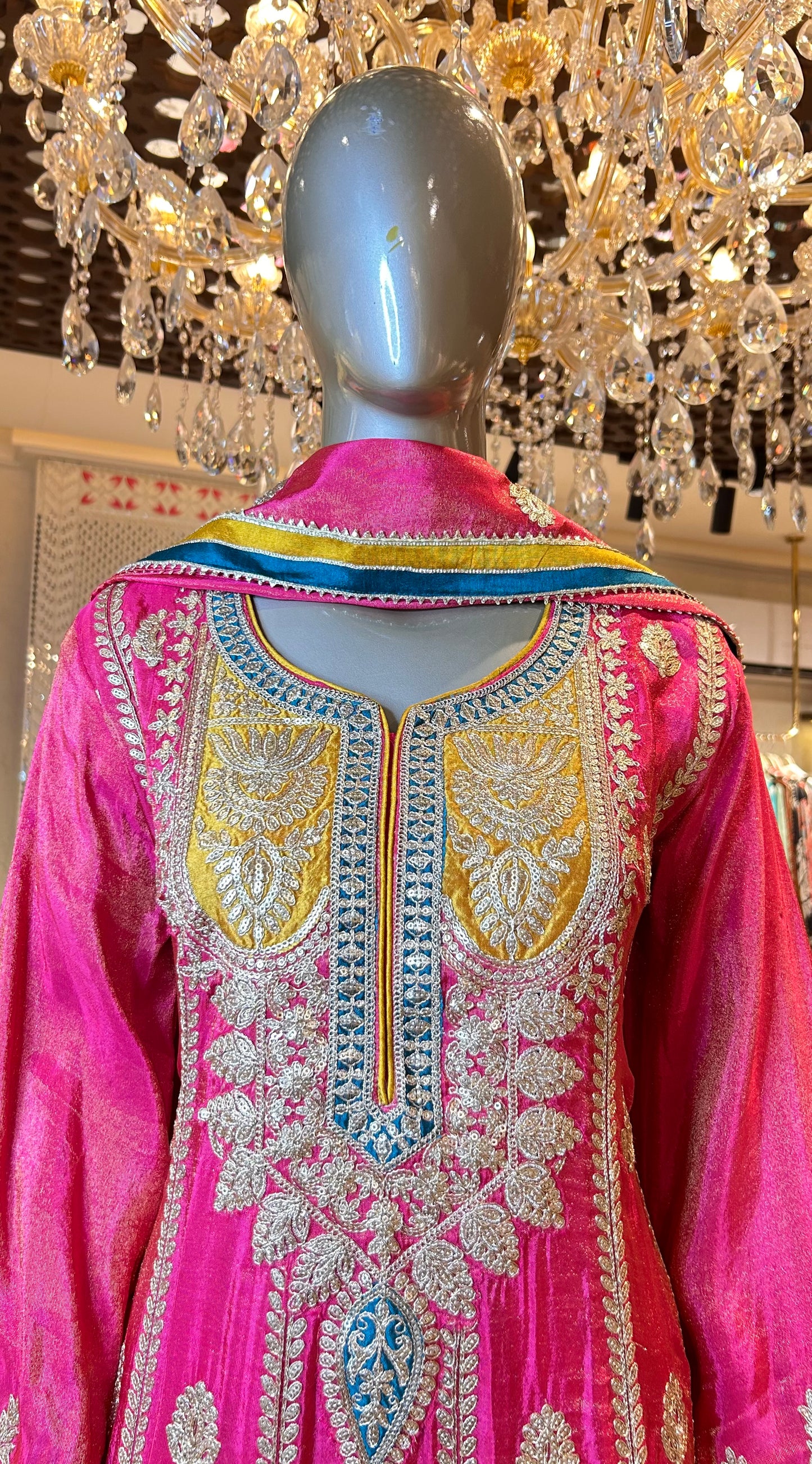 Zarnoor Mahal Anarkali Set