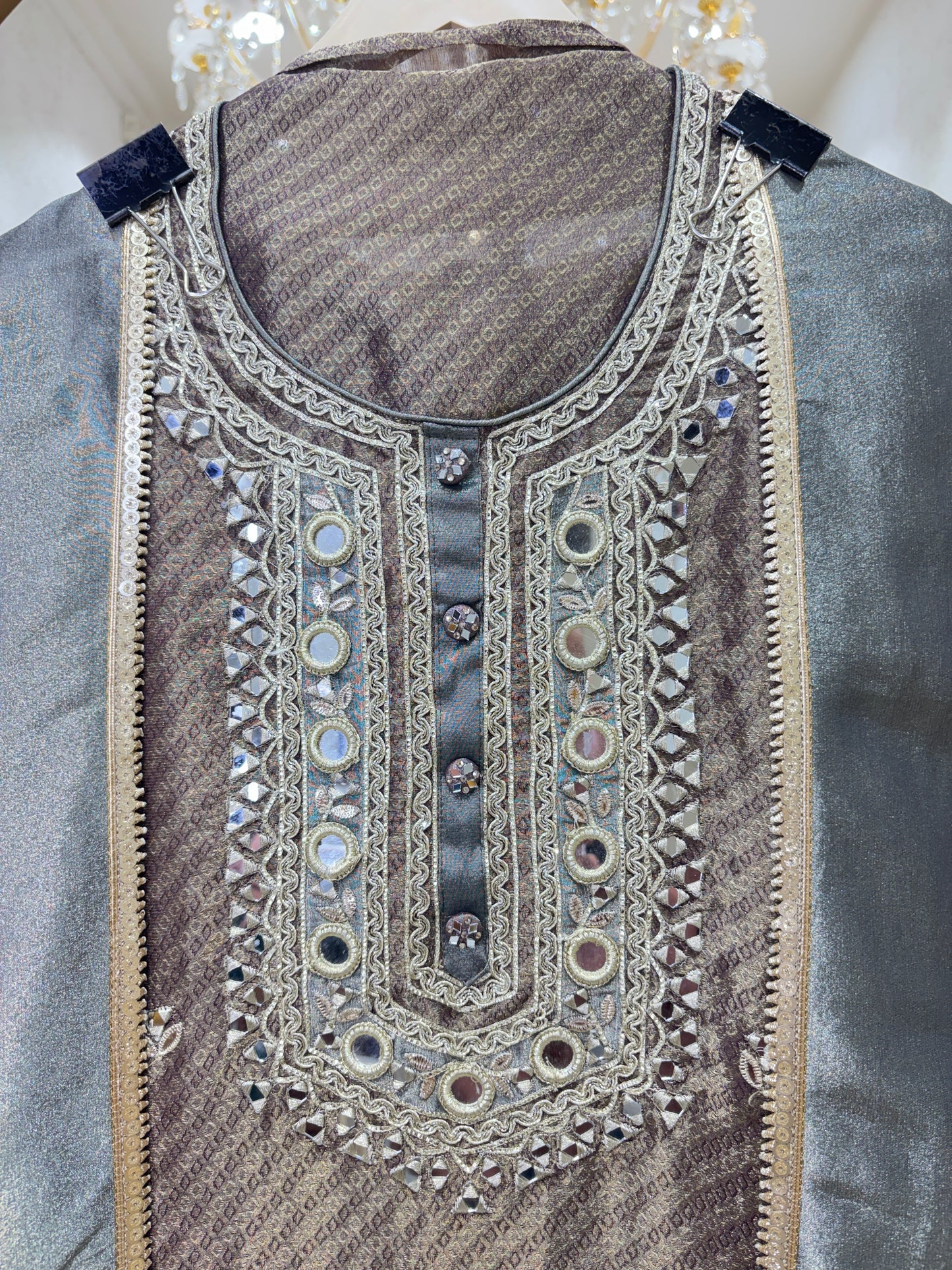 Zar Afreen Mirror Suit