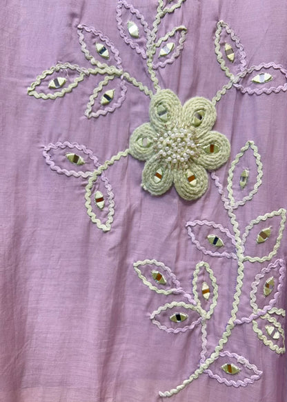 Afsana Mul Sheen Suit (Green)