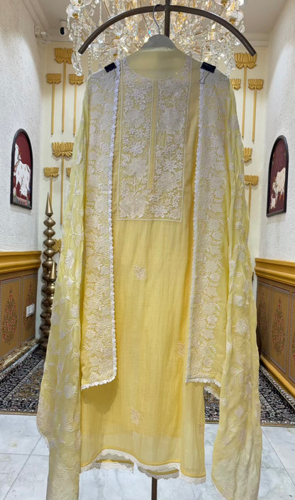 Saaz Threadspark Chanderi Set