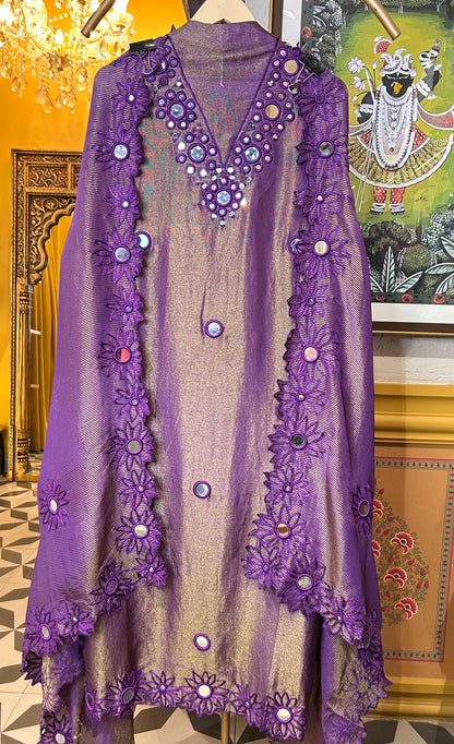 Aab-e-Aaina (Purple)