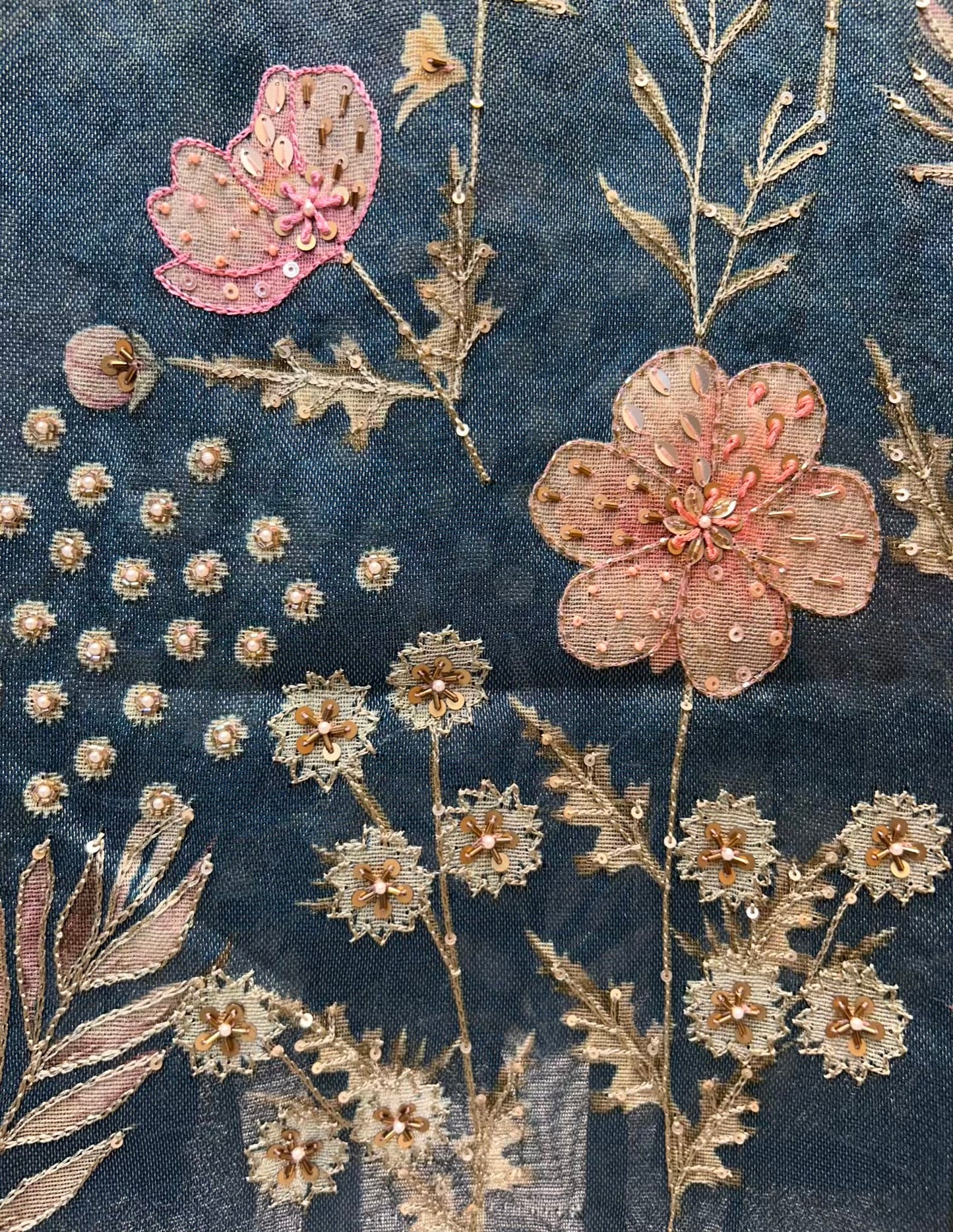 Zarveesha Handprint Élan Suit (Peacock Green)