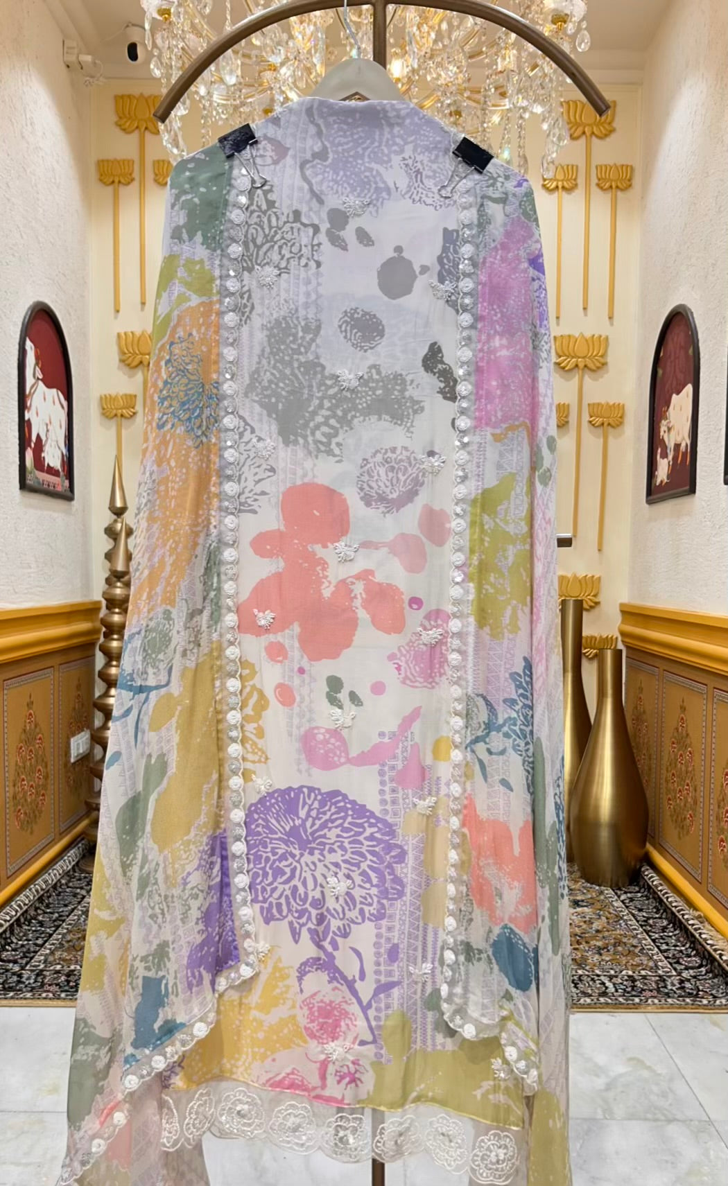 Zerith Handcrafted Muslin Suit