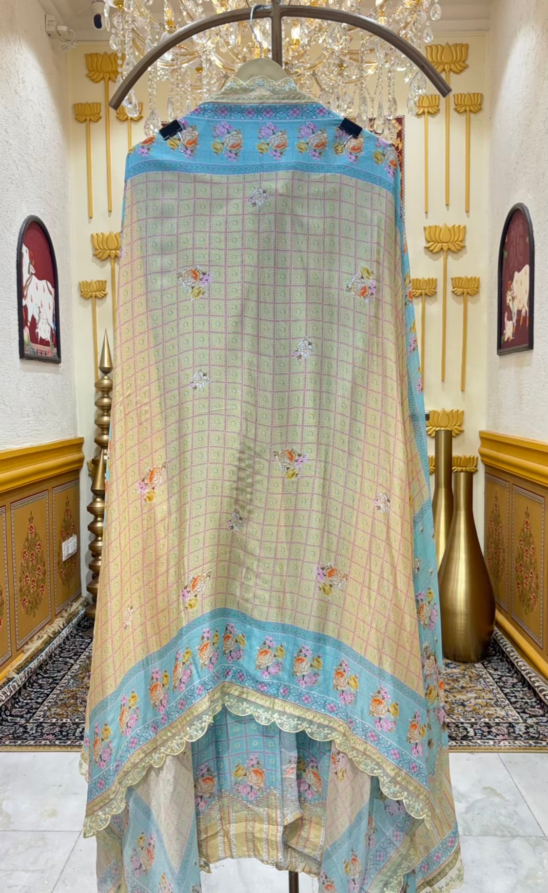 Sia Lace Muslin Suit