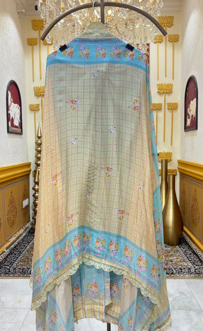 Sia Lace Muslin Suit