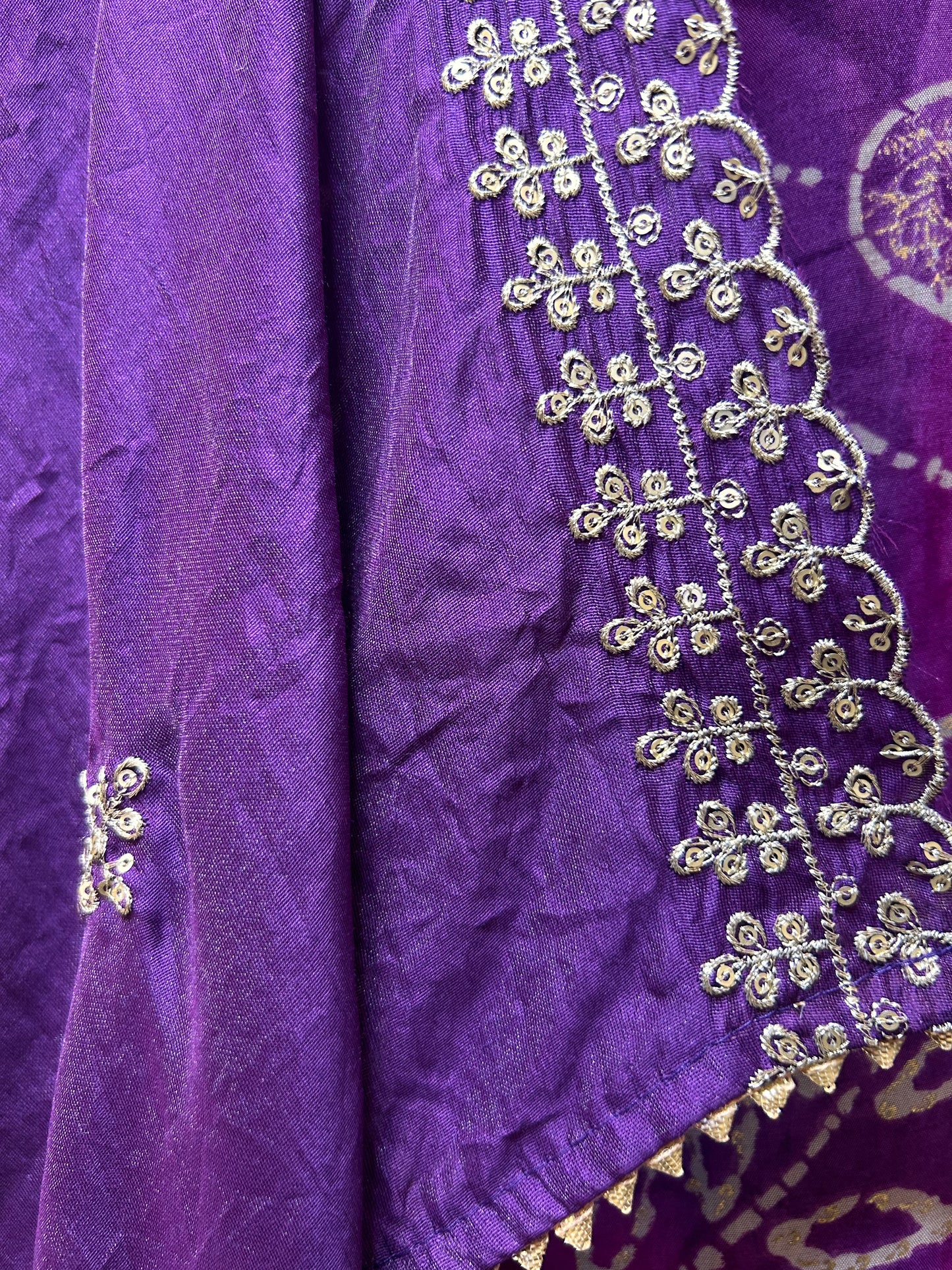 Inaayat Cotton Suit (Purple)