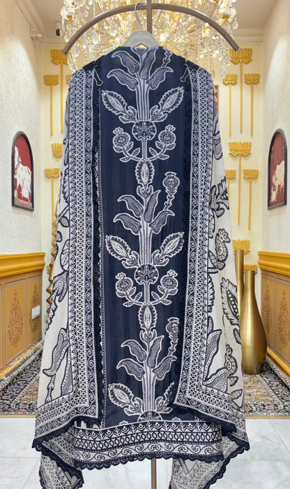 Shaiana Cutwork Muslin Suit