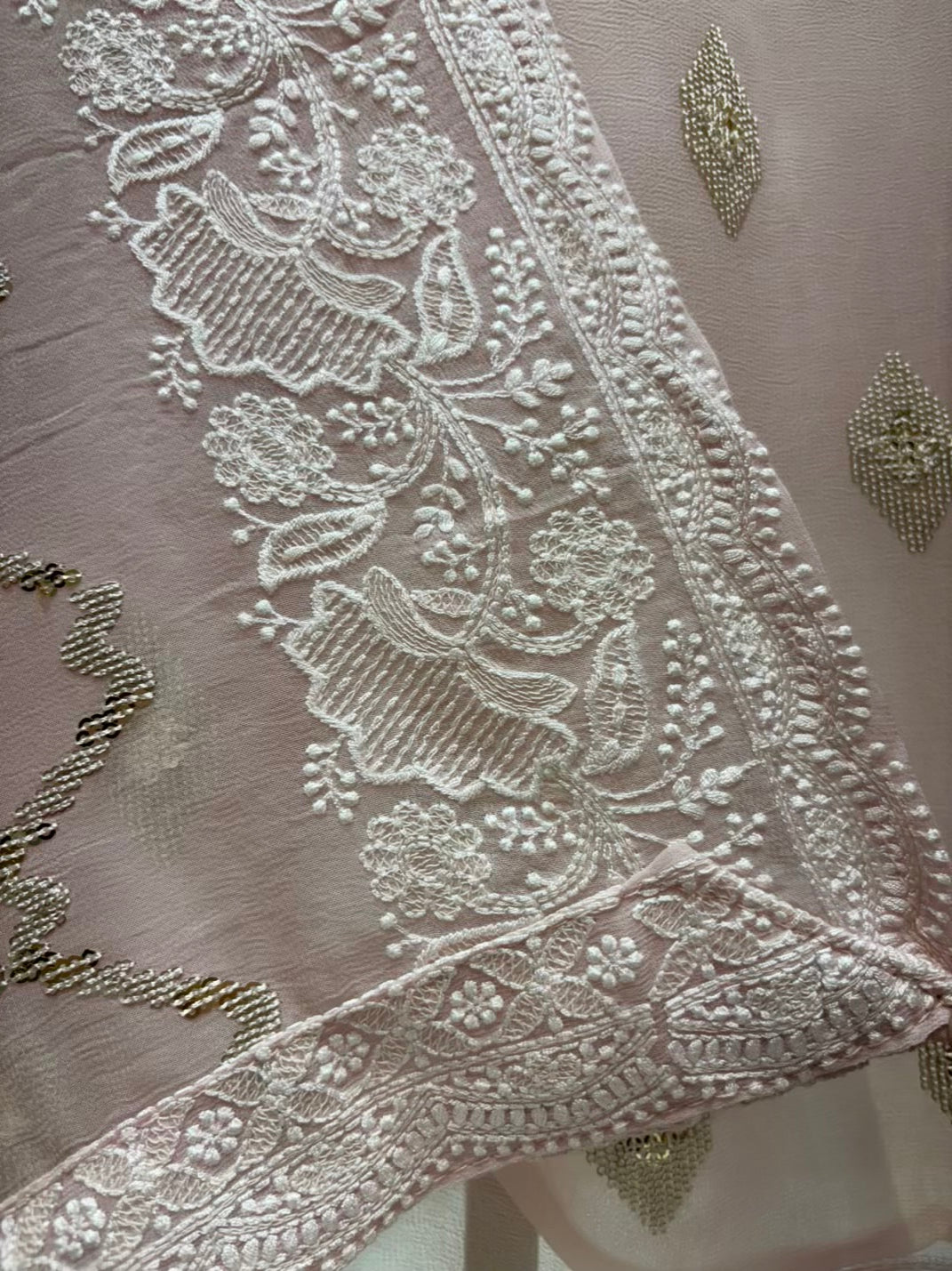 Yasmine Sequin Georgette Suit