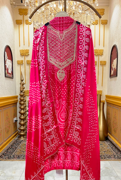 Arisha Bandhani Suit