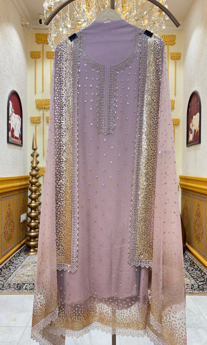 Zarmina Crystal Net Suit
