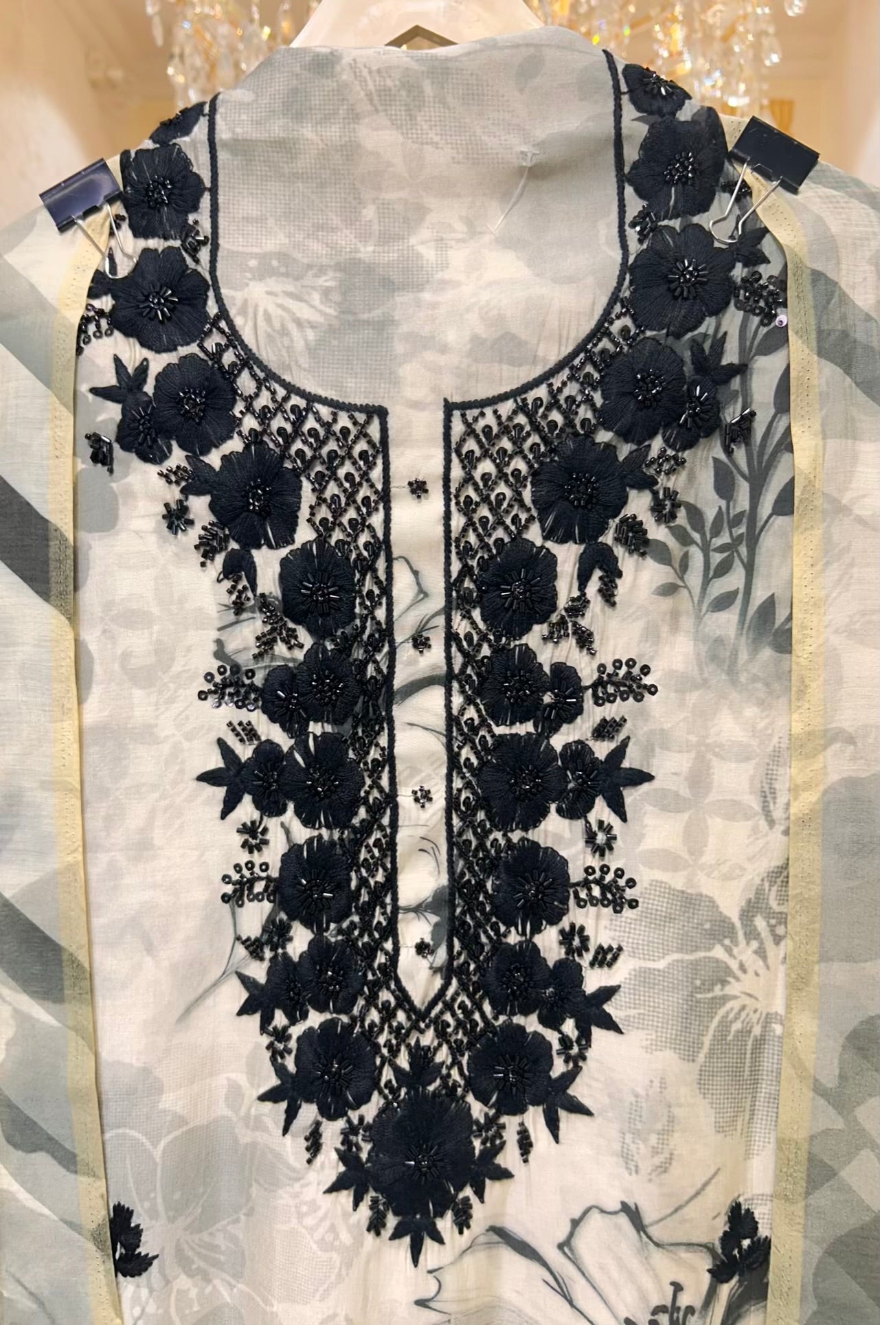 Elvira Printed Élan Suit