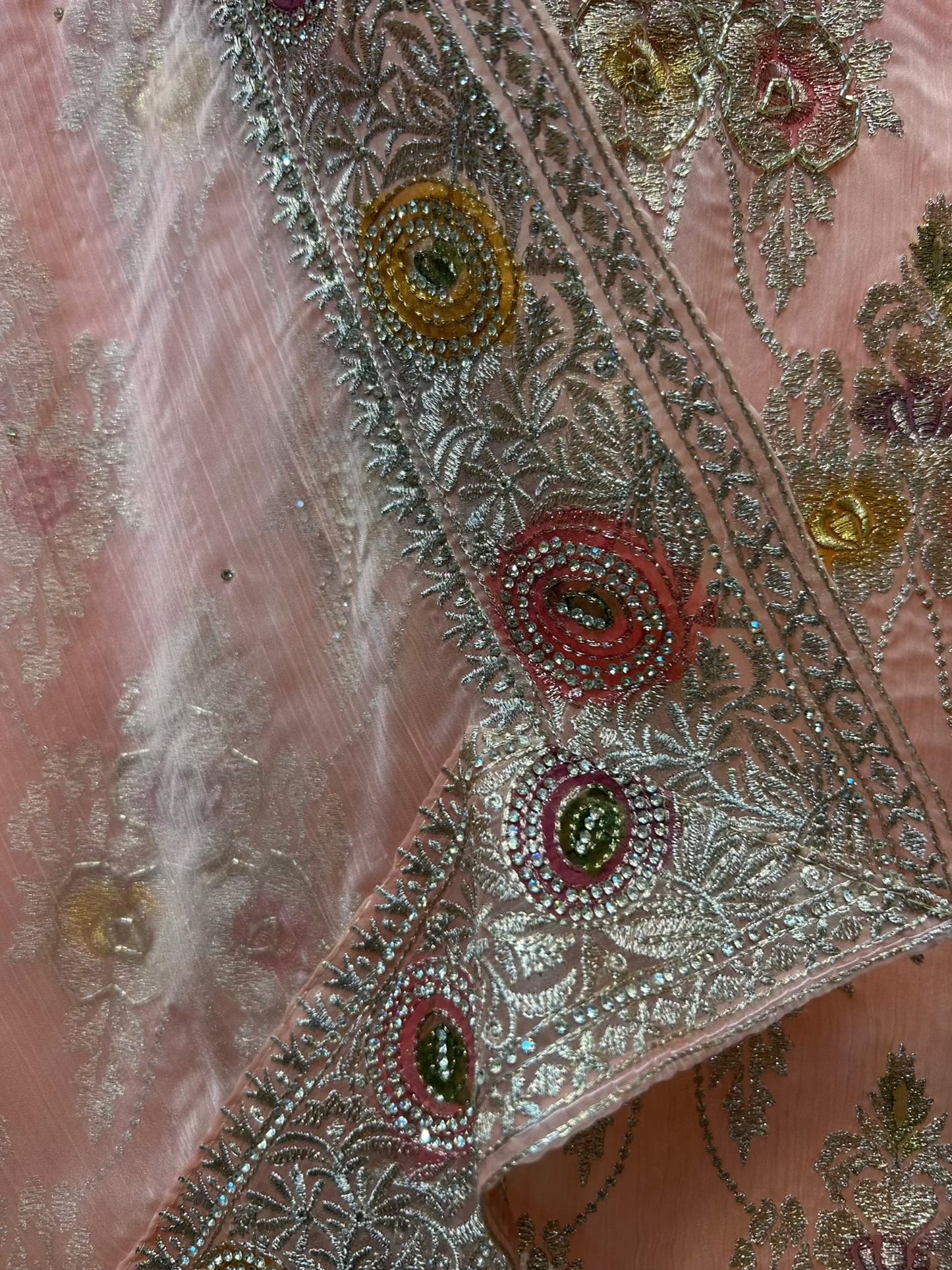 Sahiba Chiffon Grace Suit (Peach)