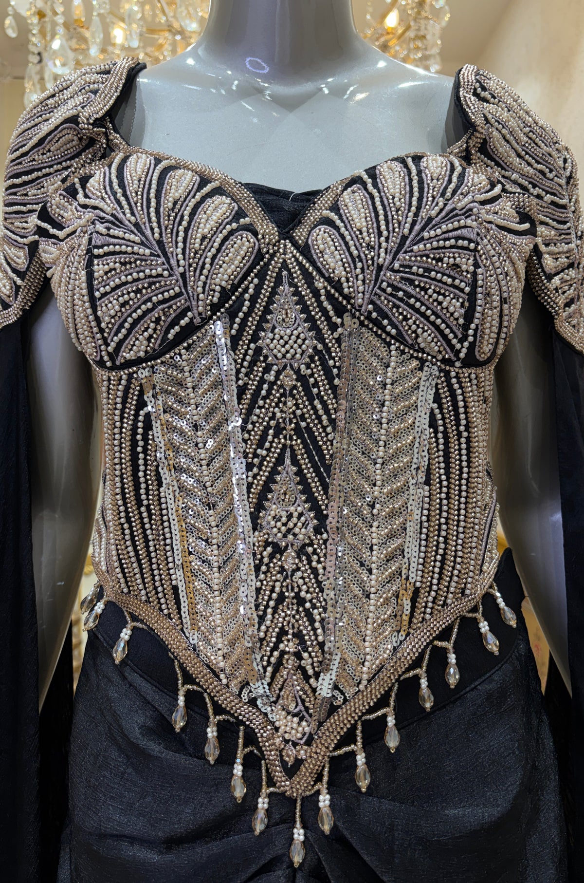 Pearl Éclat Drape Saree