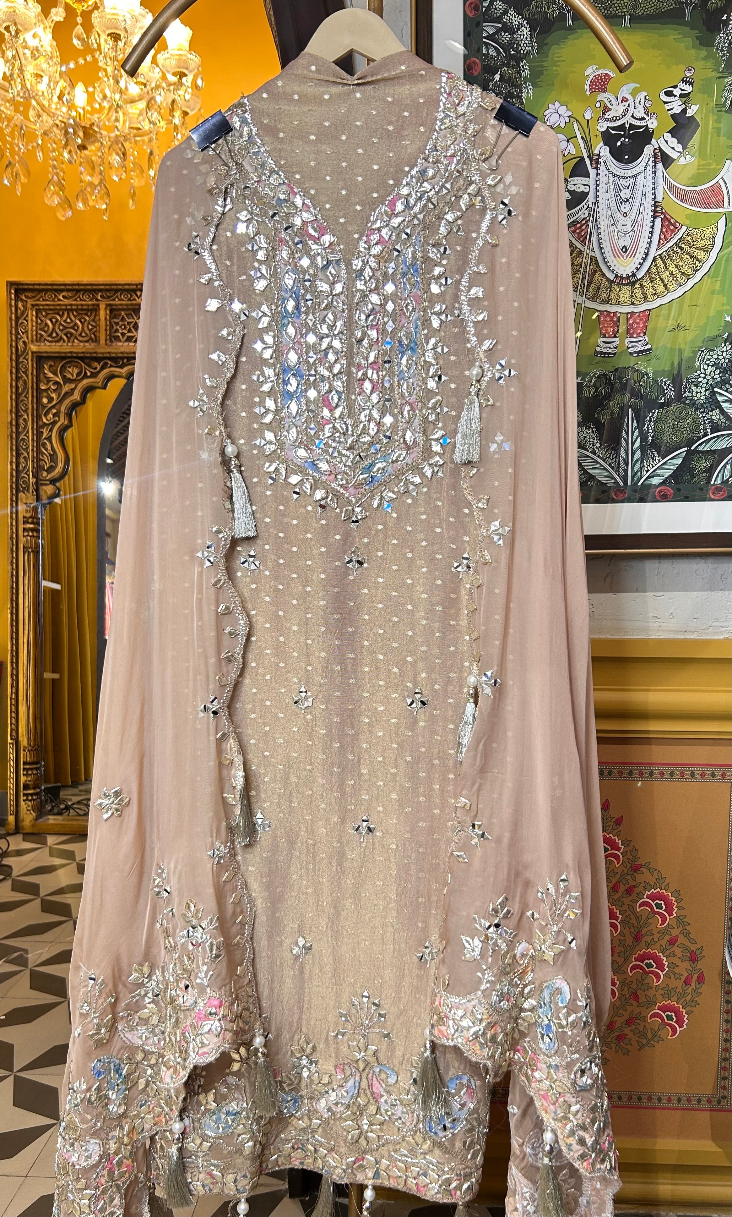 Ziya-e-Nazakat (Beige)