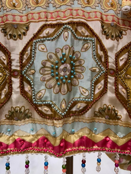 Rivaaya Pearl Crepe Suit