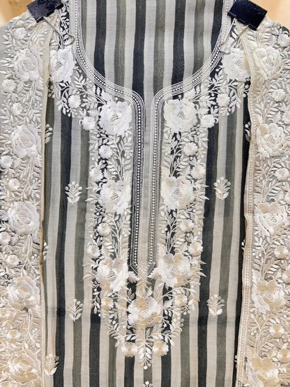 Elvaya Threadline Chanderi Suit